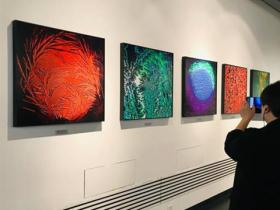 迎冬奧冰雪藝術展哈爾濱首展開幕