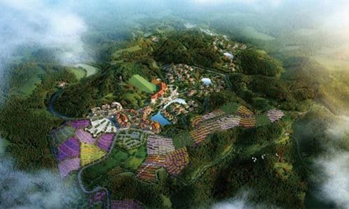 貴州關(guān)嶺奇緣谷冰雪小鎮(zhèn)室內(nèi)滑雪場