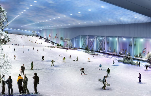 滑雪場建設